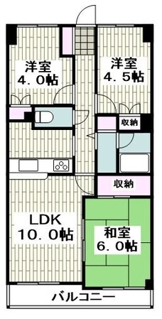 プティアンファン鎌倉の物件間取画像